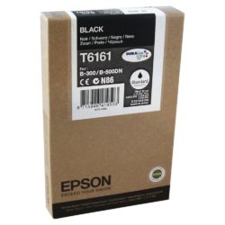 Epson T6161 DURABrite Ultra Ink, Ink Cartridge, Black Single Pack, C13T616100